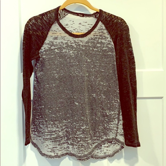 Monrow Burn Out Rock Tee - Picture 3 of 5